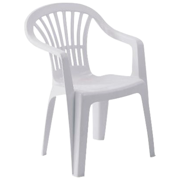 Scaun de grădină Villager KONA Plastic/ White photo 1 Scaun de grădină Villager KONA Plastic/ White photo 1