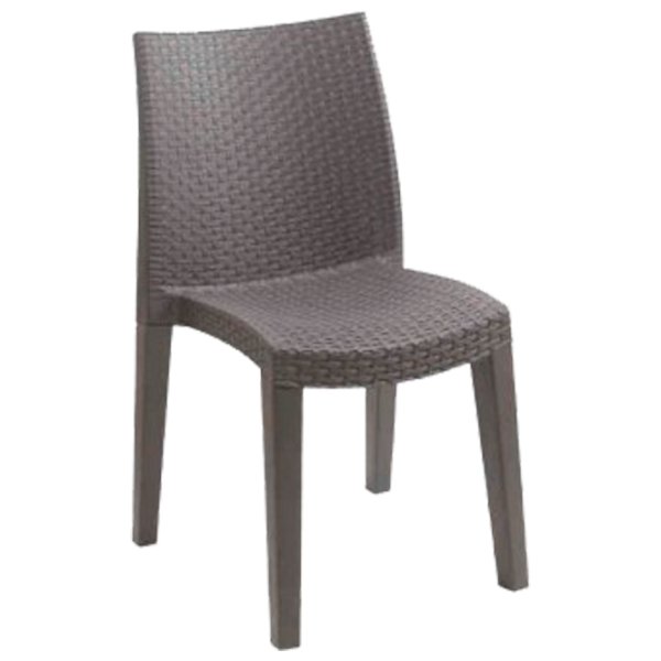 Садовый стул Villager LADY Металл/ Пластик/ Серый Серый photo 1