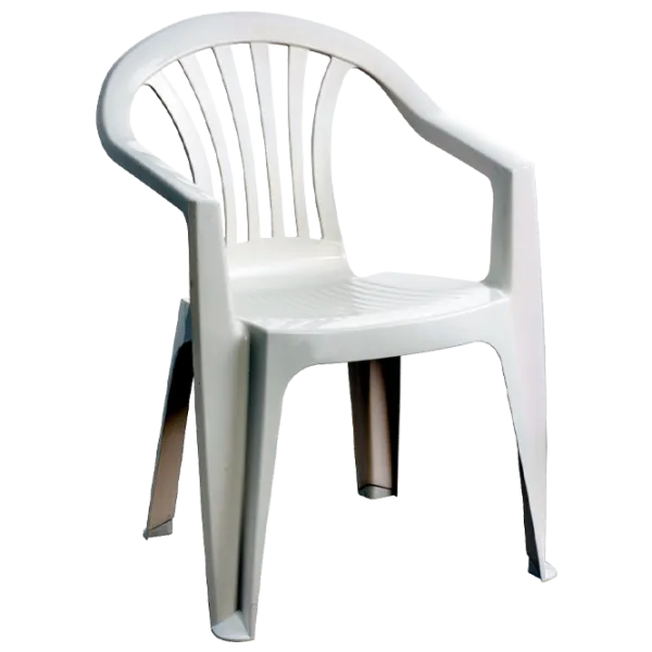 Scaun de grădină Gardina Grup MAURA Plastic/ Plastic/ White photo 1 Scaun de grădină Gardina Grup MAURA Plastic/ Plastic/ White photo 1