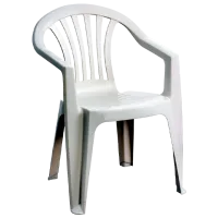 Садовый стул Gardina Grup MAURA Пластик/ Пластик/ Белый
