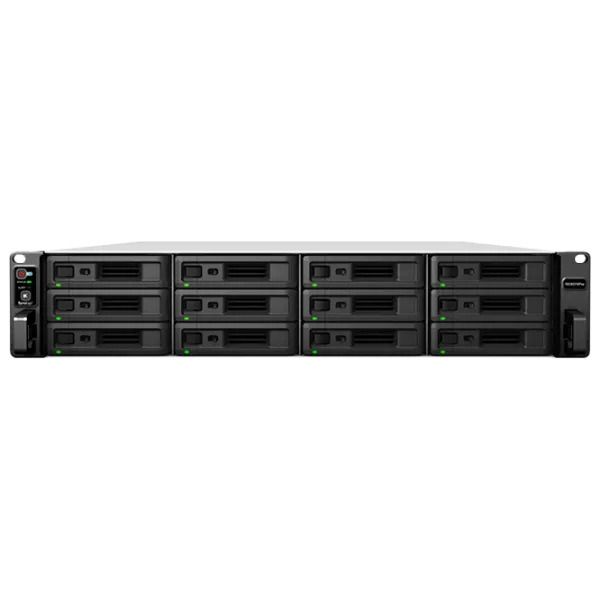 Сетевое хранилище Synology RS3621RPxs Черный photo 1
