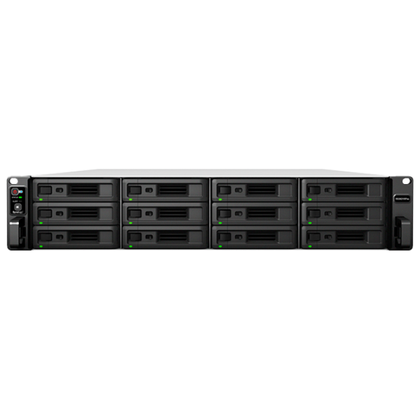 Сетевое хранилище Synology RS3621RPxs Черный photo 1