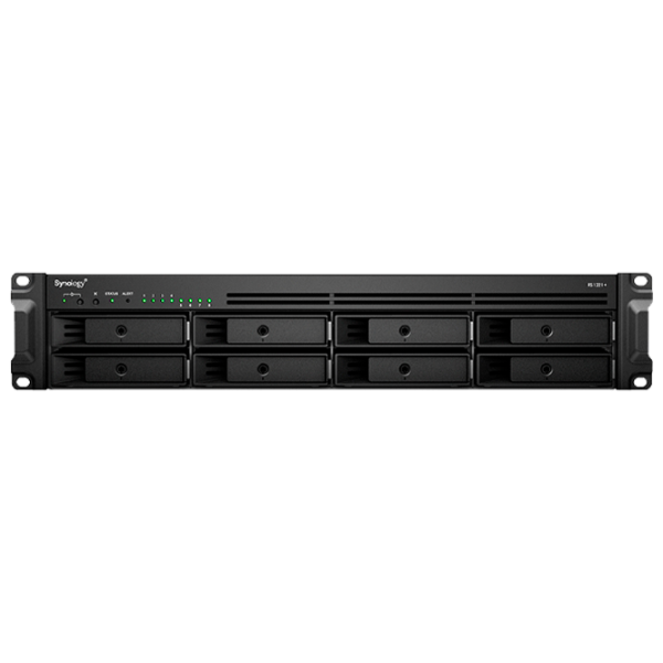 Сетевое хранилище Synology RS1221+ Черный photo 1