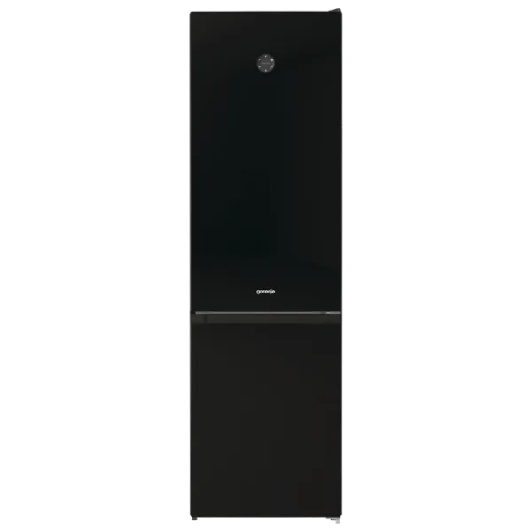 Frigider Gorenje NRK 6201 SYBK cu congelator jos 331 l / 200 cm / Black photo 1