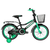 Bicicletă Crosser C13 16" Oțel/ Turquoise Black