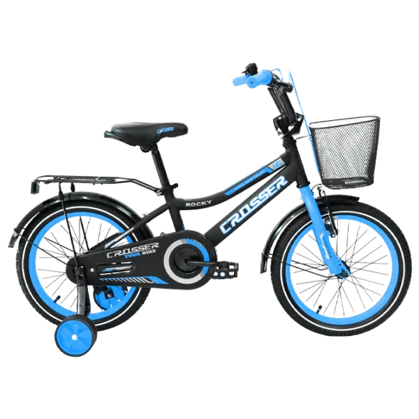 Велосипед Crosser C13 16" Сталь/ Синий Черный photo 1 Велосипед Crosser C13 16" Сталь/ Синий Черный photo 1