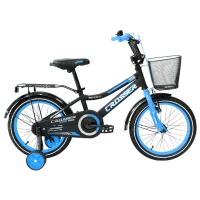 Bicicletă Crosser C13 16" Oțel/ Blue Black