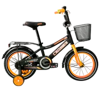 Велосипед Crosser C13 14" Сталь/ Оранжевый Черный
