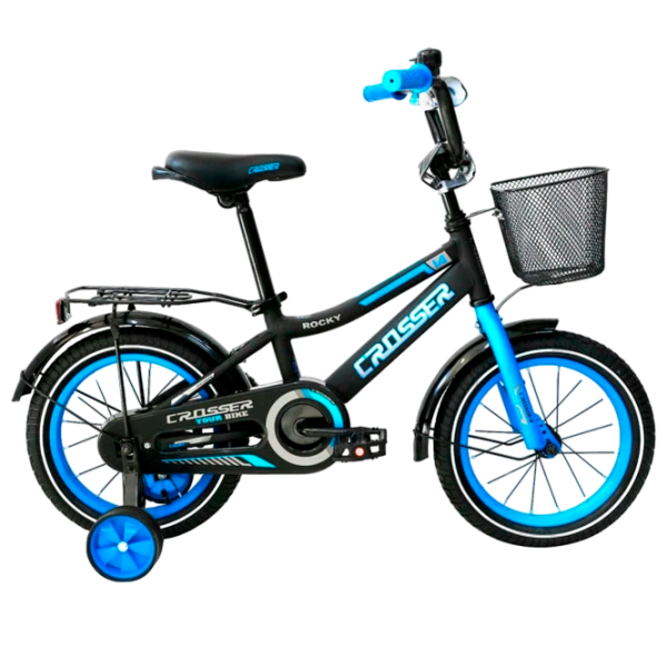 Bicicletă Crosser C13 14" Oțel/ Blue Black photo 1 Bicicletă Crosser C13 14" Oțel/ Blue Black photo 1
