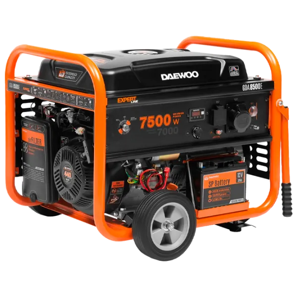 Generator de curent Daewoo GDA 8500E 220 V Benzină/ 9.4 kW photo 1