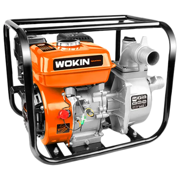 Мотопомпа Wokin 1000L/ min 60000 л/ ч Бензин photo 1