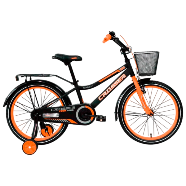 Bicicletă Crosser C13 20" Oțel/ Orange Black photo 1 Bicicletă Crosser C13 20" Oțel/ Orange Black photo 1