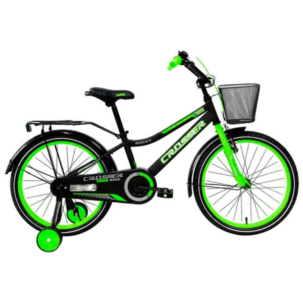 Bicicletă Crosser C13 20" Oțel/ Green Black photo 1 Bicicletă Crosser C13 20" Oțel/ Green Black photo 1