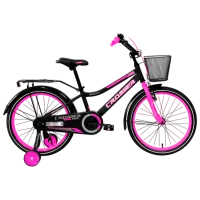 Bicicletă Crosser C13 20" Oțel/ Pink Black