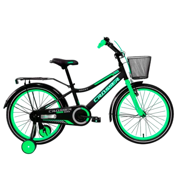 Bicicletă Crosser C13 20" Oțel/ Turquoise Black photo 1 Bicicletă Crosser C13 20" Oțel/ Turquoise Black photo 1