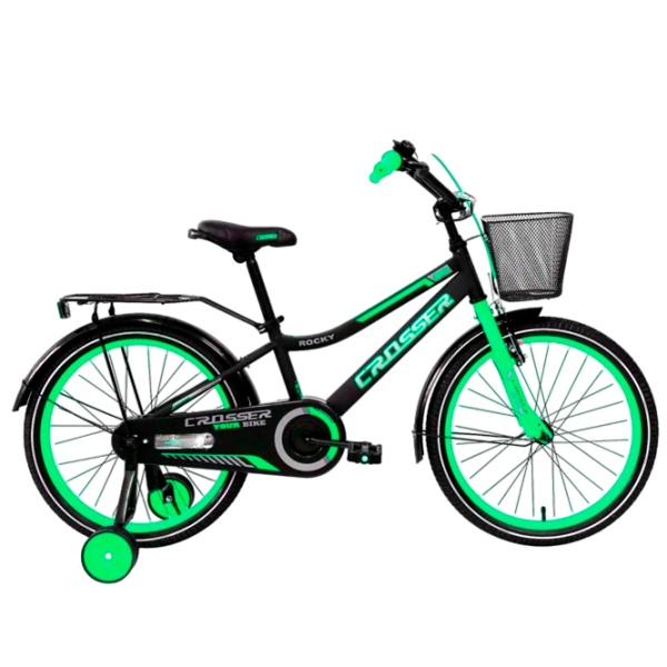 Bicicletă Crosser C13 20" Oțel/ Turquoise Black photo 1 Bicicletă Crosser C13 20" Oțel/ Turquoise Black photo 1