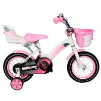 Велосипед Crosser C3 12" Сталь/ Розовый Белый
