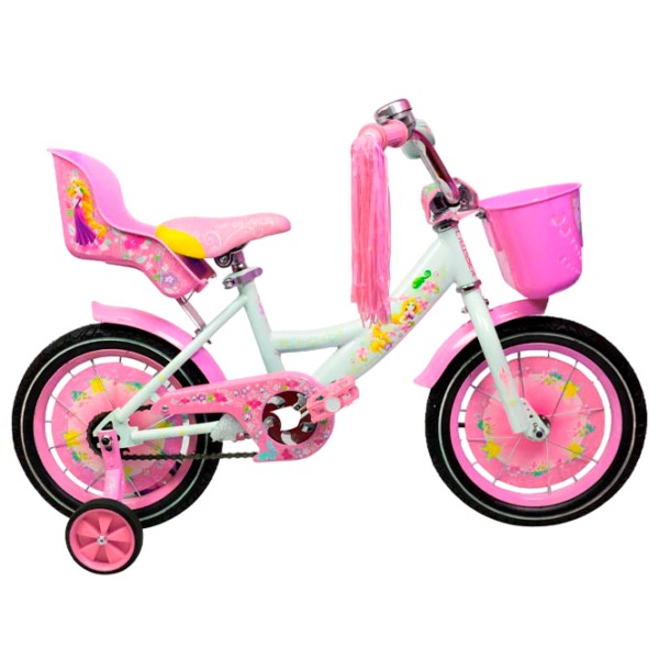 Велосипед Crosser Girl-S 16"  Сталь / Розовый White photo 1 Велосипед Crosser Girl-S 16"  Сталь / Розовый White photo 1