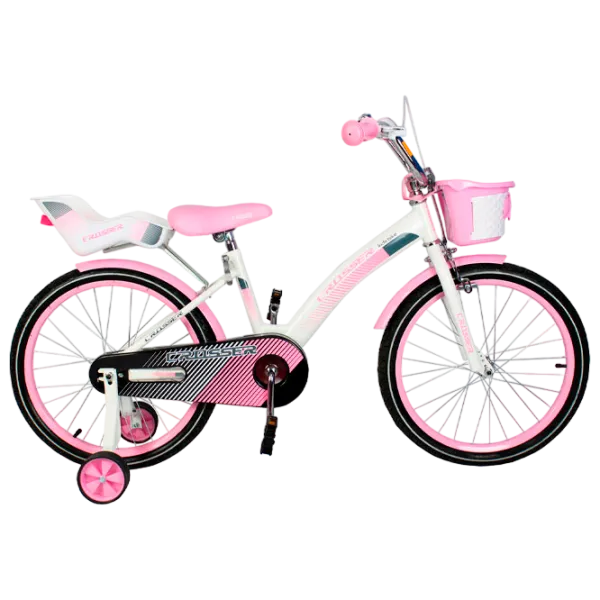 Велосипед Crosser C3 20" Сталь/ Розовый Белый photo 1