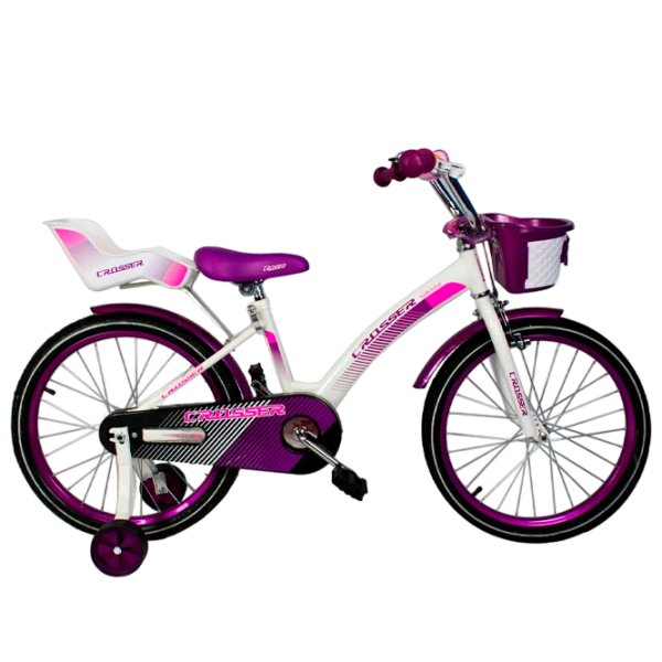 Велосипед Crosser C3 18" Сталь/ Фиолетовый Белый photo 1 Велосипед Crosser C3 18" Сталь/ Фиолетовый Белый photo 1