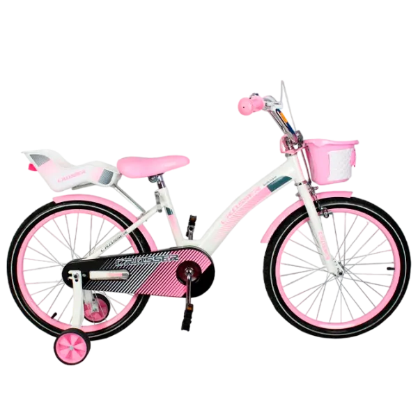 Bicicletă Crosser C3 16" Oțel/ Pink White photo 1 Bicicletă Crosser C3 16" Oțel/ Pink White photo 1