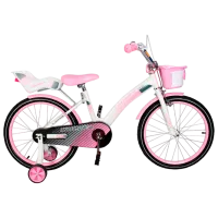 Bicicletă Crosser C3 18" Oțel/ Pink White