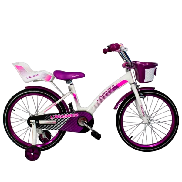 Bicicletă Crosser C3 20" Oțel/ Violet White photo 1 Bicicletă Crosser C3 20" Oțel/ Violet White photo 1
