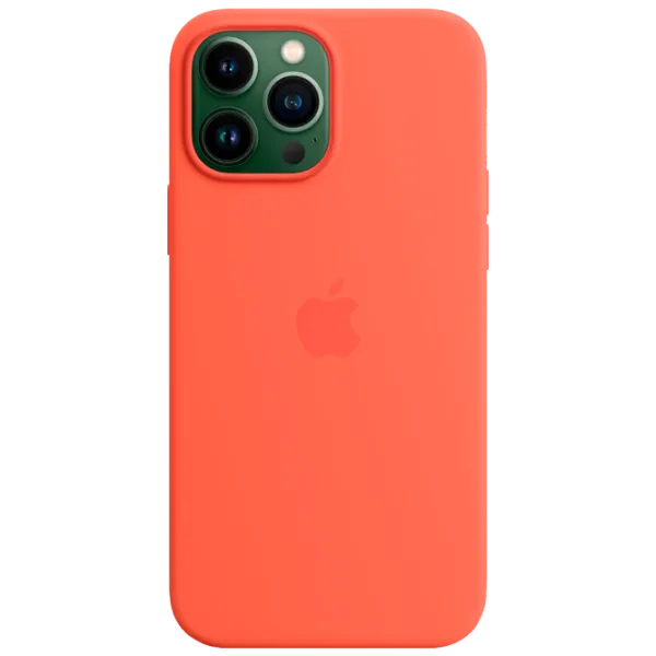Чехол для смартфона Apple iPhone 13 Pro Max Apple/ Back/ TPU/ Nectarine Оранжевый photo 1 Чехол для смартфона Apple iPhone 13 Pro Max Apple/ Back/ TPU/ Nectarine Оранжевый photo 1