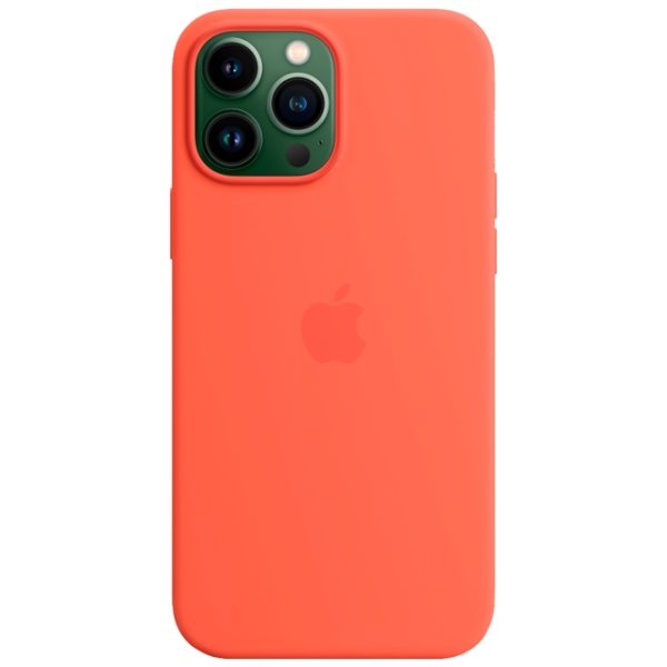 Чехол для смартфона Apple iPhone 13 Pro Max Apple/ Back/ TPU/ Nectarine Оранжевый photo 1 Чехол для смартфона Apple iPhone 13 Pro Max Apple/ Back/ TPU/ Nectarine Оранжевый photo 1