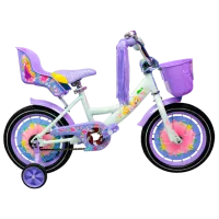 Bicicletă Crosser Girl-S 16" Oțel/ Violet White
