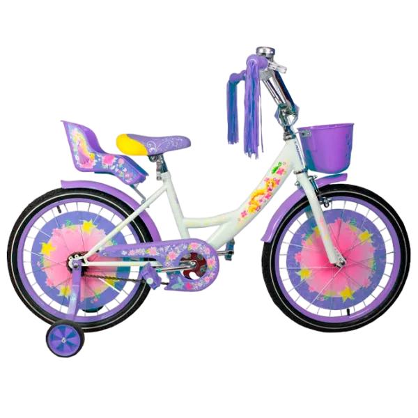 Велосипед Crosser Girl-S 20" Сталь/ Фиолетовый Белый photo 1 Велосипед Crosser Girl-S 20" Сталь/ Фиолетовый Белый photo 1