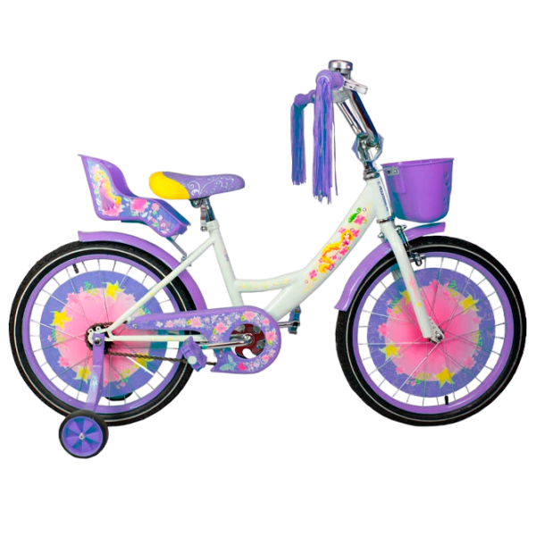 Велосипед Crosser Girl-S 20" Сталь/ Фиолетовый Белый photo 1 Велосипед Crosser Girl-S 20" Сталь/ Фиолетовый Белый photo 1