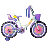 Bicicletă Crosser Girl-S 20" Oțel/ Violet White