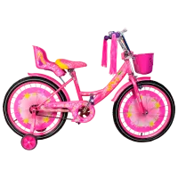 Bicicletă Crosser Girl-S 20" Oțel/ Pink White