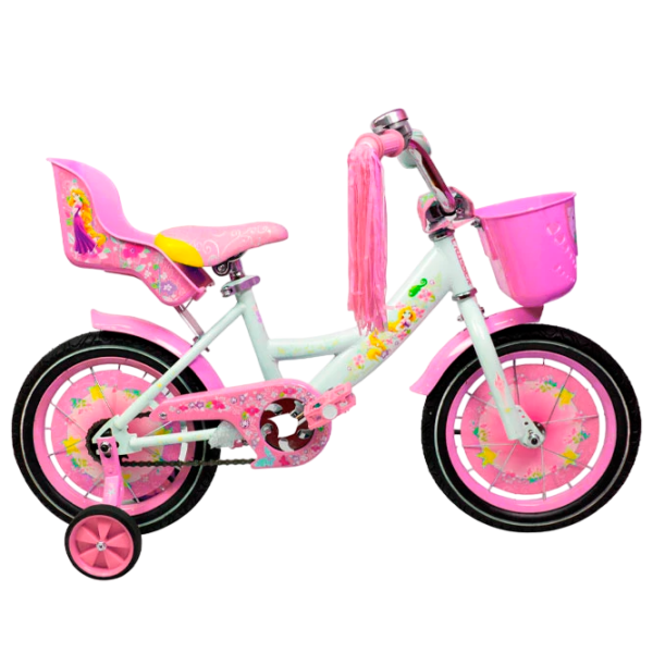 Велосипед Crosser Girl-S 18" Сталь/ Розовый Белый photo 1 Велосипед Crosser Girl-S 18" Сталь/ Розовый Белый photo 1