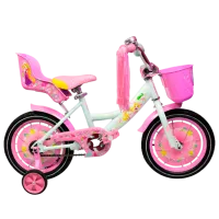 Велосипед Crosser Girl-S 18" Сталь/ Розовый Белый