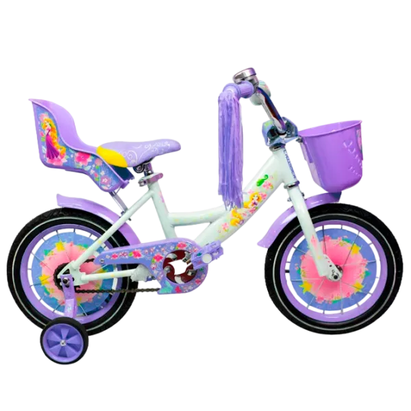 Bicicletă Crosser Girl-S 18" Oțel/ Violet White photo 1 Bicicletă Crosser Girl-S 18" Oțel/ Violet White photo 1