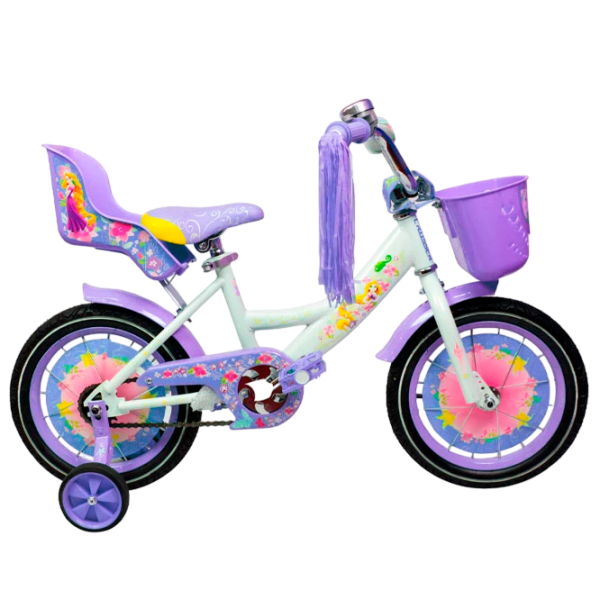 Bicicletă Crosser Girl-S 18" Oțel/ Violet White photo 1 Bicicletă Crosser Girl-S 18" Oțel/ Violet White photo 1