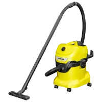 Промышленный пылесос KARCHER WD 4 1.628-201.0 1000 Вт / Желтый