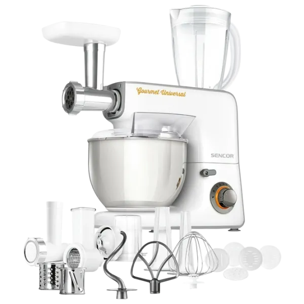 Mașină de bucătărie Sencor STM3700WH 1000 W/ White photo 1