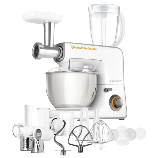 Mașină de bucătărie Sencor STM3700WH 1000 W/ White photo 1