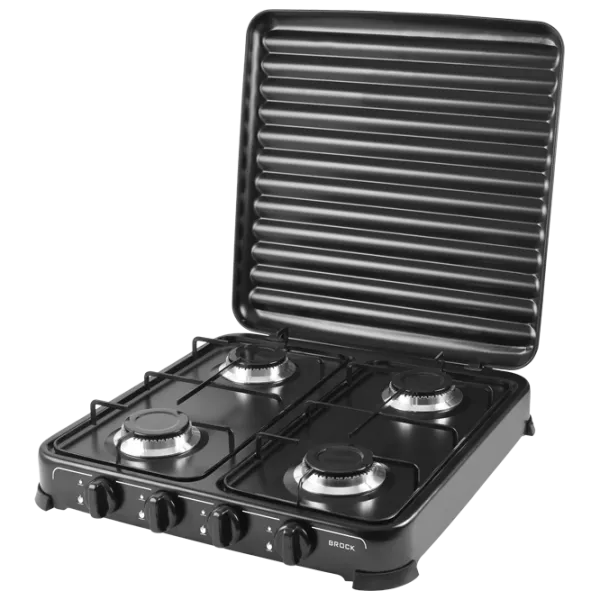 Plită de masă Brock GS2004BK Pe gaz/ Black photo 1