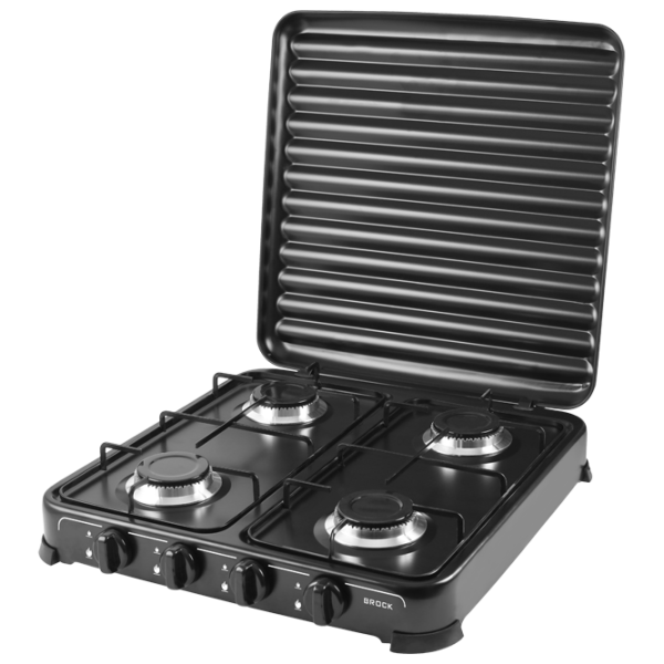 Plită de masă Brock GS2004BK Pe gaz/ Black photo 1