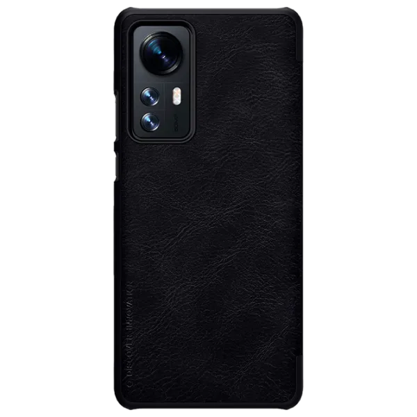 Чехол для смартфона Xiaomi 12/ 12x Nillkin/ Flip Cover/ Leather/ TPU/ Черный photo 1