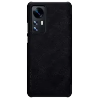 Husă pentru smartphone Xiaomi 12/ 12x Nillkin/ Flip Cover/ Leather/ TPU/ Black