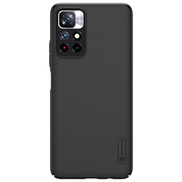 Husă pentru smartphone Xiaomi Redmi Note 11 Pro Nillkin/ Frosted Shield/ Back/ PC/ Black photo 1