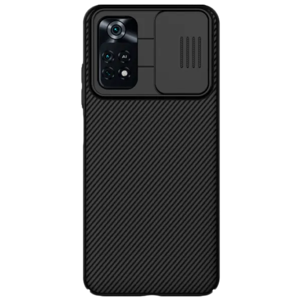 Чехол для смартфона Poco M4 Pro 4G Nillkin/ Back/ PC/ Черный photo 1