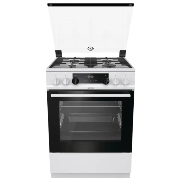 Aragaz Gorenje KS 6350 WF Pe gaz/ White photo 1 Aragaz Gorenje KS 6350 WF Pe gaz/ White photo 1