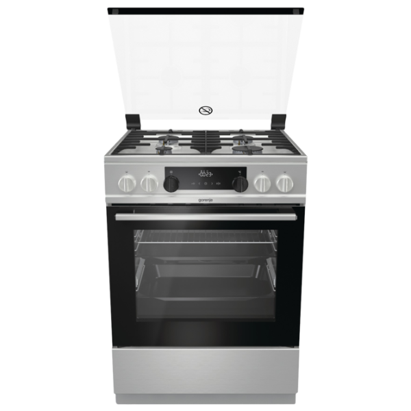Aragaz Gorenje KS 6350 XF Pe gaz/ Inox photo 1