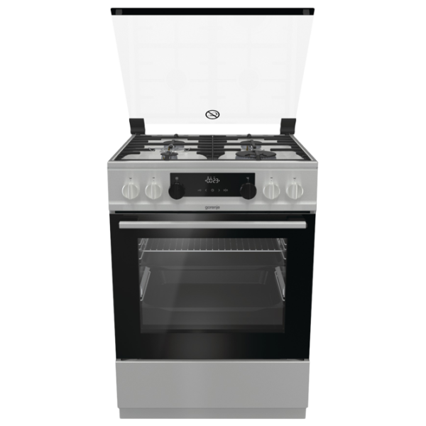 Aragaz Gorenje KS 6350 XA Pe gaz/ Inox photo 1
